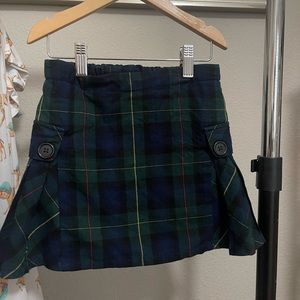 Lands end uniform skirt (6x)